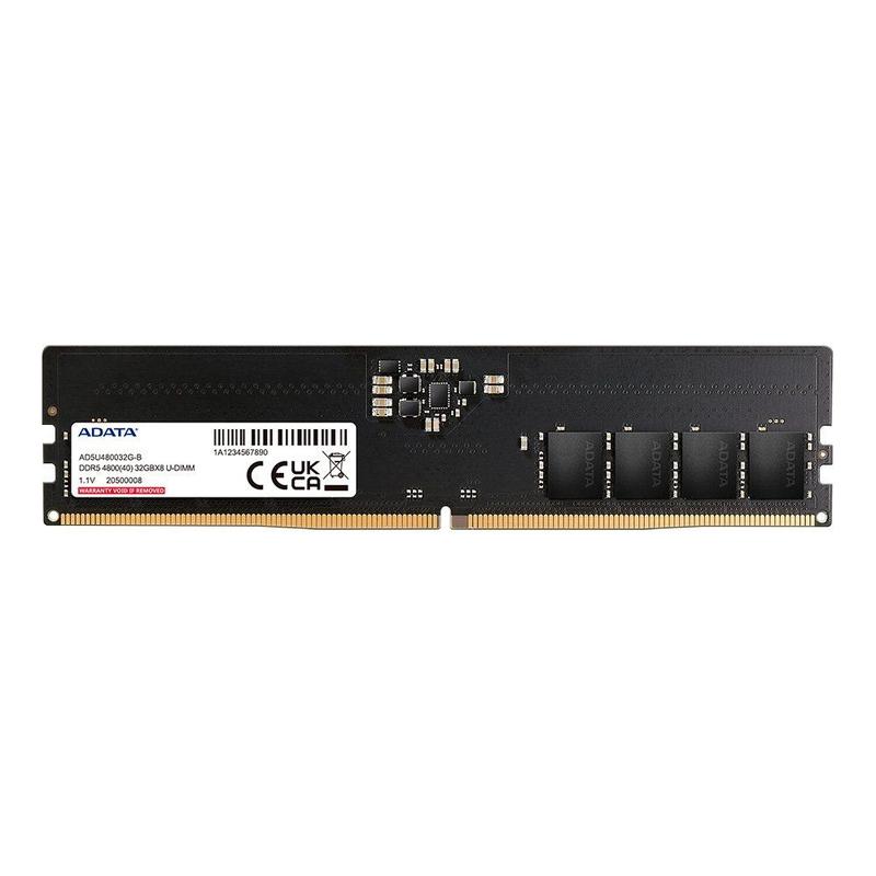 Memoria RAM Adata, 32GB (1x32GB), DDR5, 4800MHz, C40 - AD5U480032G